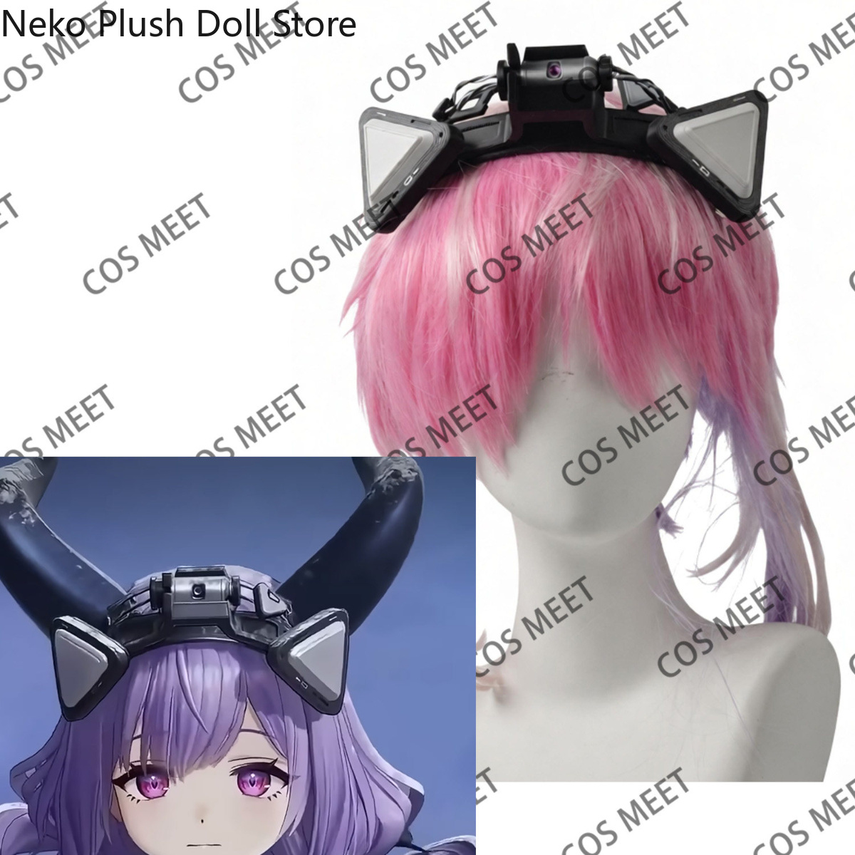 Hair Clips - อะนิเมะ Arknights: Endfield Typhoeus อุปกรณ์คอสเพลย์พิมพ์ 3