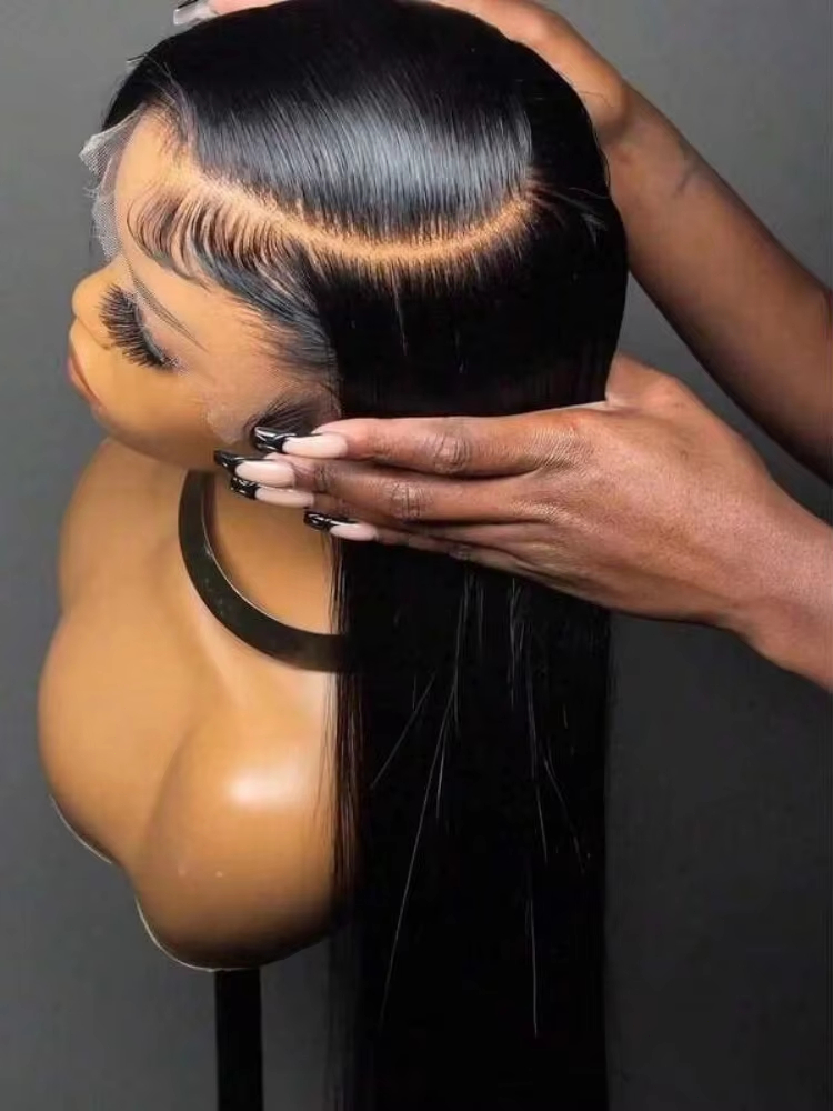 Glueless Wear And Go Human Hair Wig - วิกผมแบบสวมใส่ได้ทันที 5x5 แบบตรง ไม่ต้องใช้กาว วิกผมแท้ 100%