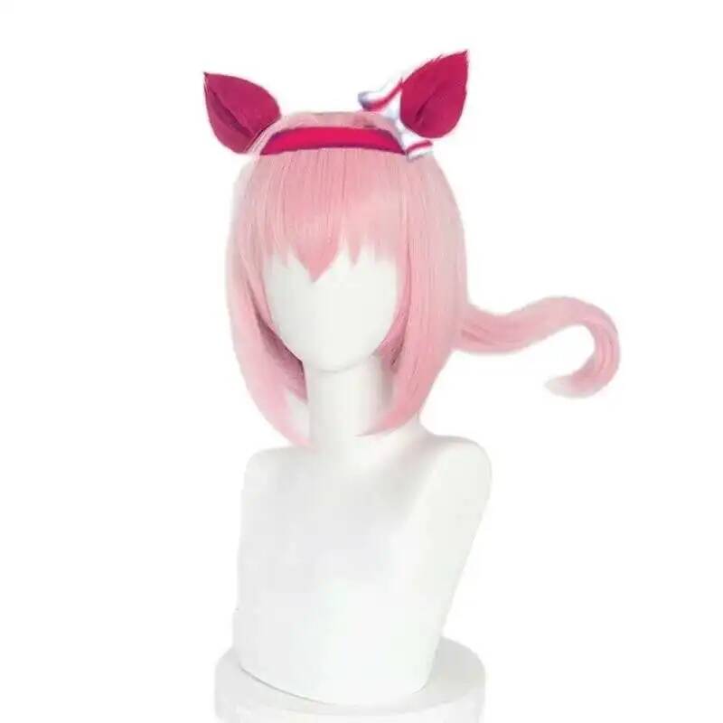 Synthetic Wigs - Uma Musume Haru Urara คอสเพลย์วิกผม Uma
