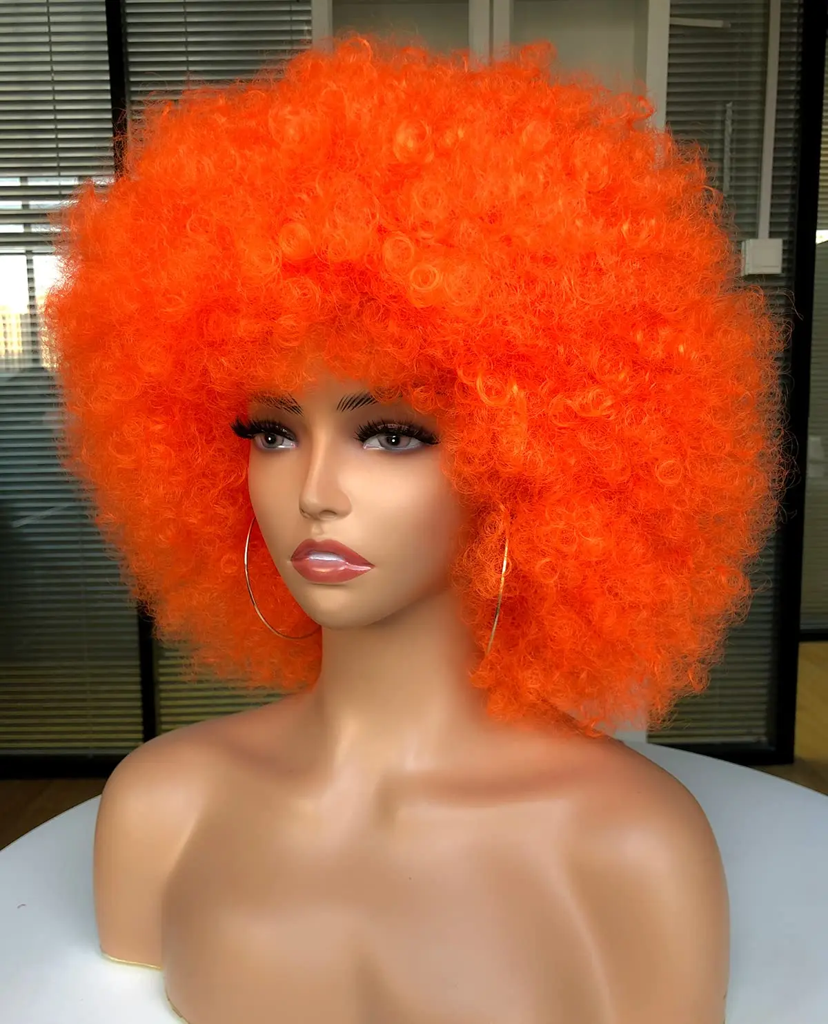 วิกผมแอฟโฟรวิกผมหยิกสำหรับผู้ห - Synthetic Braided Wigs For Black Women บทวิจารณ์และราคา