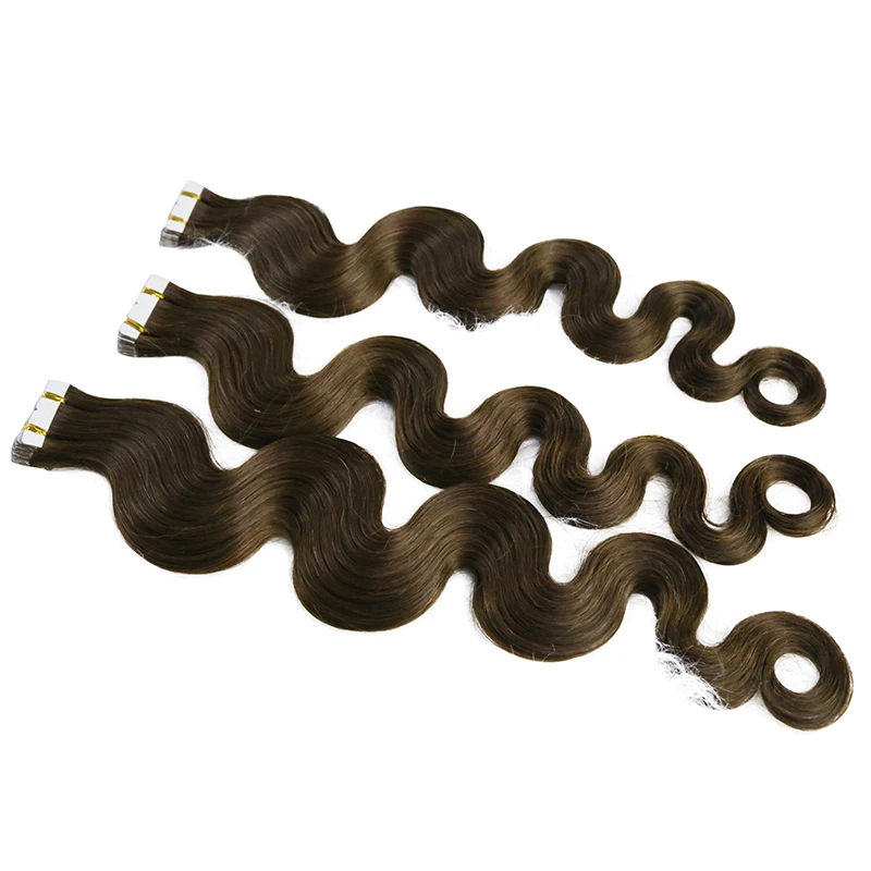 เทปต่อผมแท้แบบ Body Wave Remy  - Invisible Tape In Extensions Real Hair บทวิจารณ์และราคา