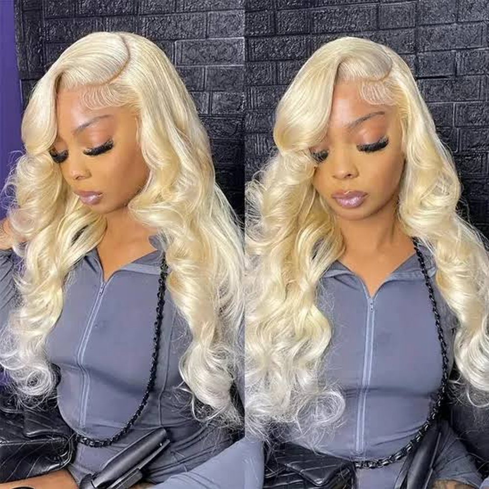 วิกผมลูกไม้โปร่งใส HD สีฮันนี่ - 613 Blonde Body Wave Lace Front Wig บทวิจารณ์และราคา