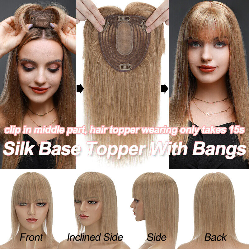วิกผมแท้คลิปท็อปเปอร์ฐานทำจากผ - Seamless Clip In Hair Extensions Human Hair บทวิจารณ์และราคา