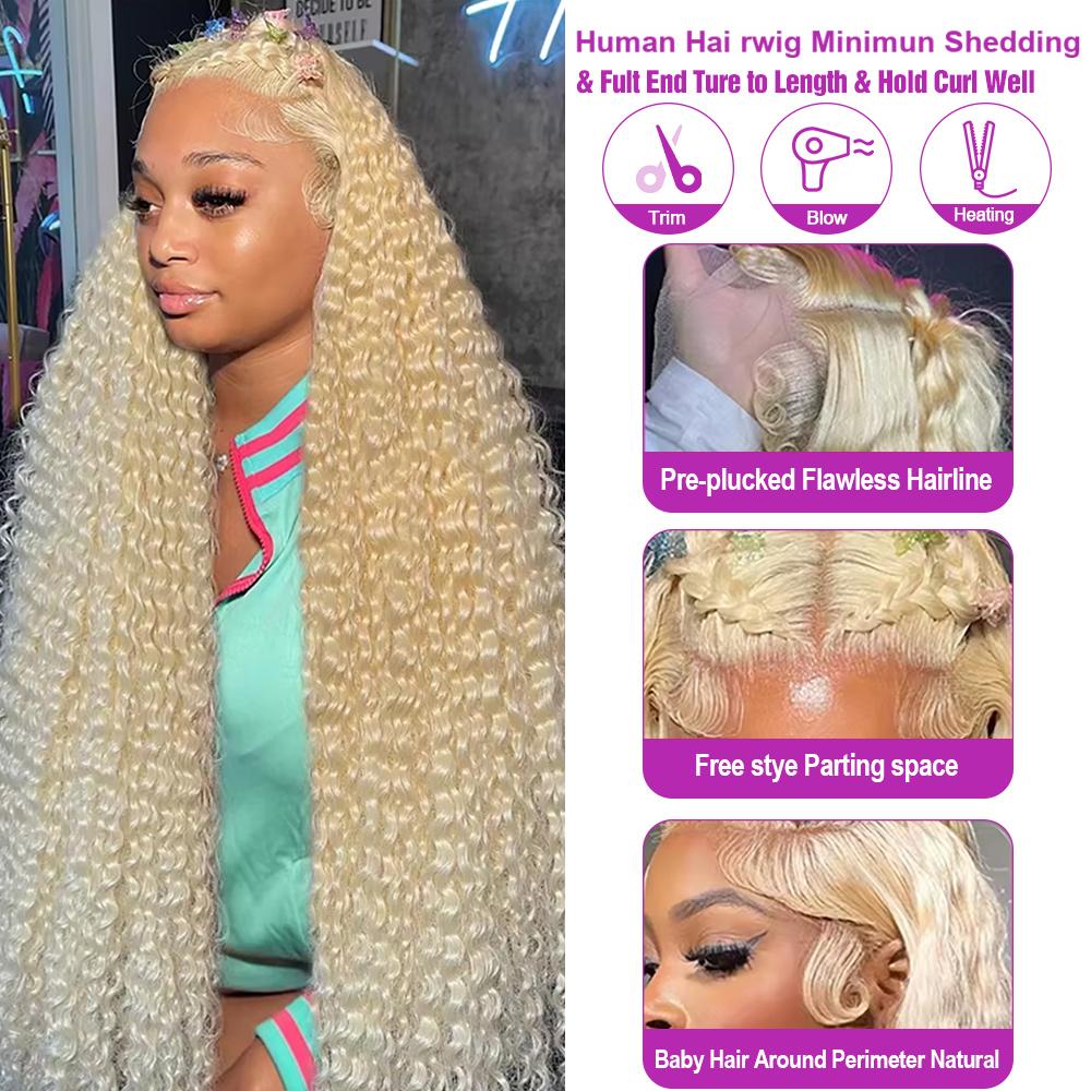 วิกผมแท้แบบลอนลึก 30 40 นิ้ว 1 - Water Wave Bulk Human Hair For Braiding บทวิจารณ์และราคา