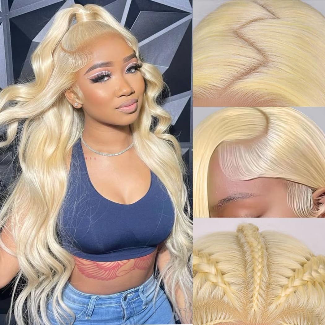 วิกผมหน้าผากลูกไม้ HD 613 ความ - 613 Blonde Body Wave Lace Front Wig บทวิจารณ์และราคา