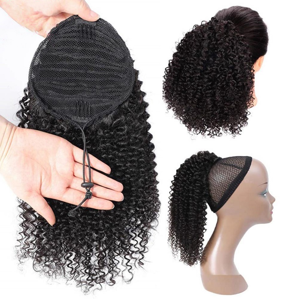 ผมหางม้าแบบดึงเชือก ขนาด 24 26 - Seamless Clip In Hair Extensions Human Hair บทวิจารณ์และราคา
