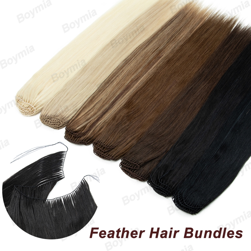 ผมต่อแบบขนนก ผมแท้ธรรมชาติ แบบ - Invisible Tape In Extensions Real Hair บทวิจารณ์และราคา