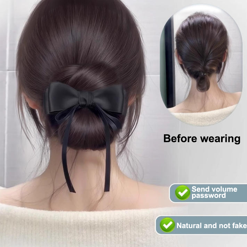 วิกผมทรงบันต่ำแบบหนีบ ต่อผมทรง - Claw Clip Messy Bun Hair Piece บทวิจารณ์และราคา