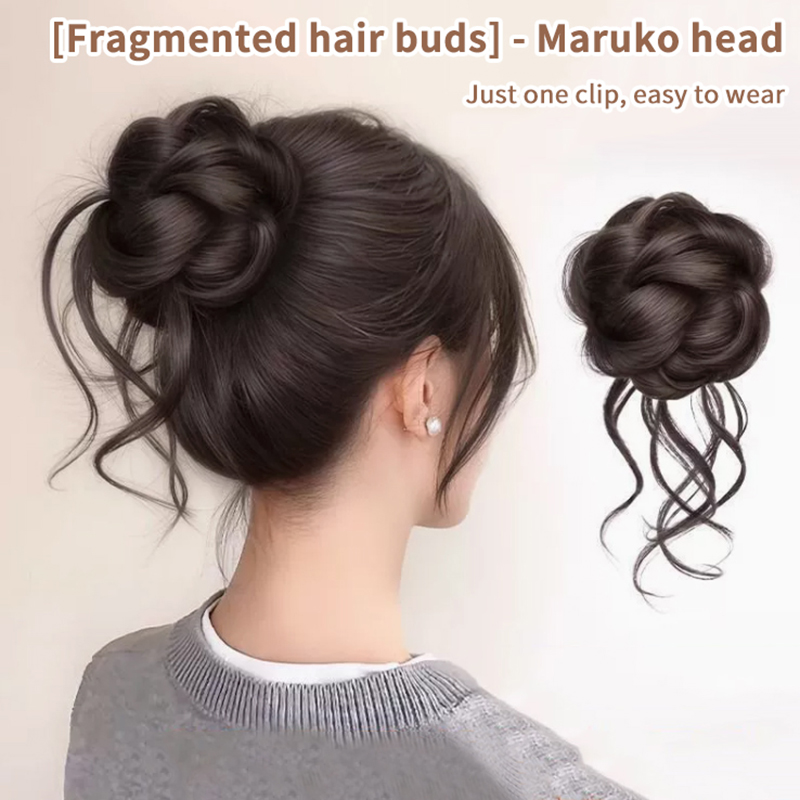 ใหม่! ชิ้นผมสังเคราะห์ทรงบันยุ - Claw Clip Messy Bun Hair Piece บทวิจารณ์และราคา