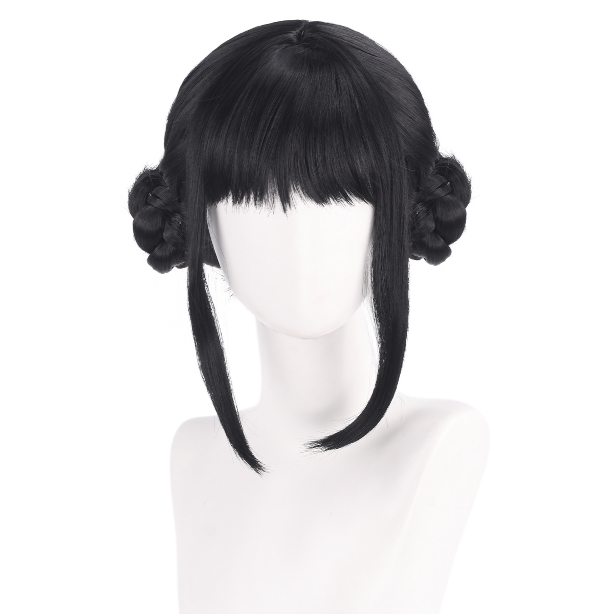 วิกผมคอสเพลย์โซอี้ 33 ซม. ผมสี - Synthetic Braided Wigs For Black Women บทวิจารณ์และราคา