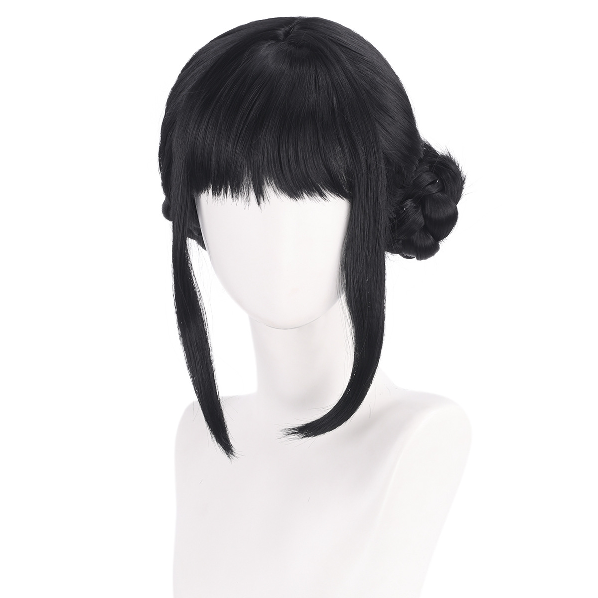 วิกผมคอสเพลย์โซอี้ 33 ซม. ผมสี - Synthetic Braided Wigs For Black Women บทวิจารณ์และราคา