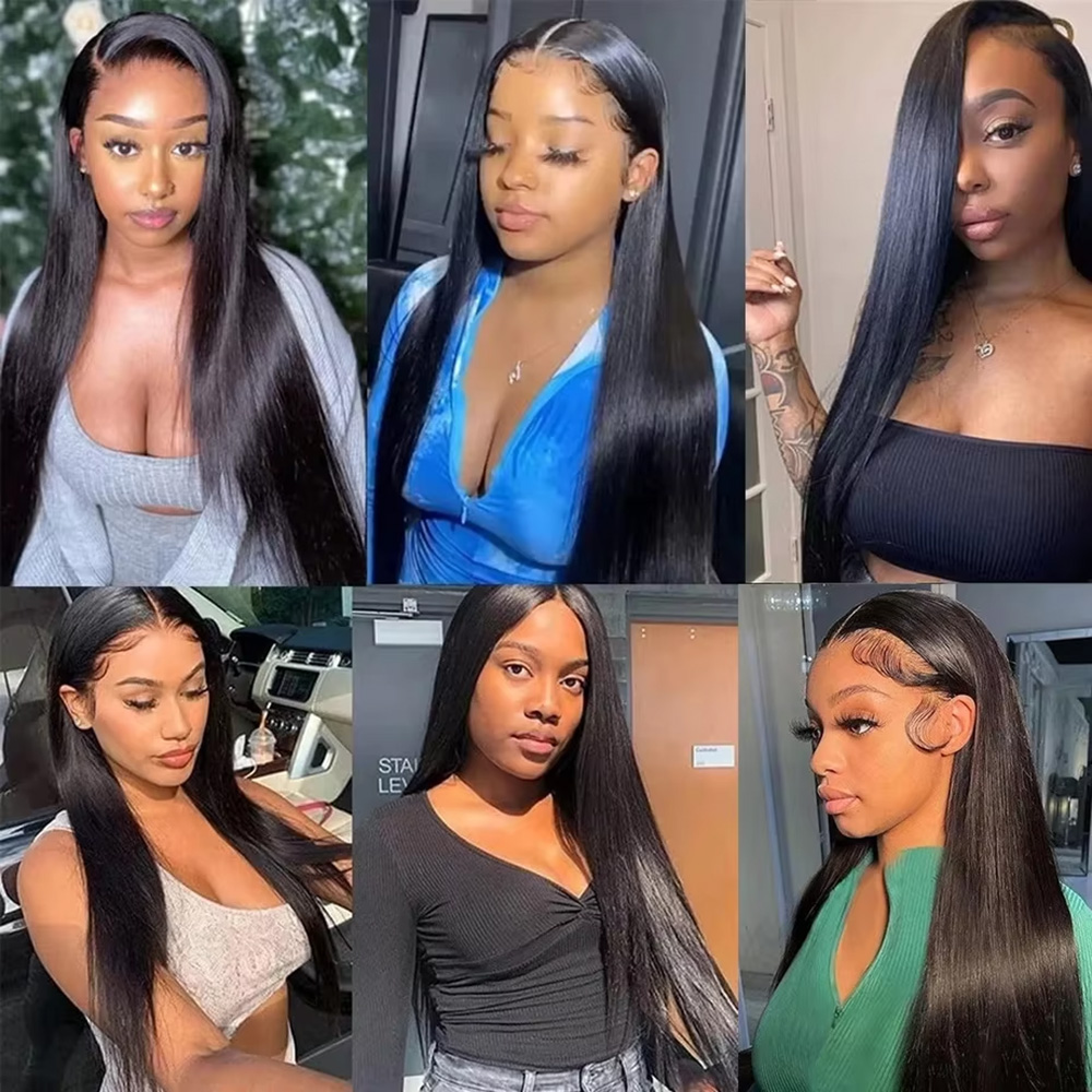 วิกผมแท้สีดำธรรมชาติ เงางามตรง - Lace Front Wigs บทวิจารณ์และราคา