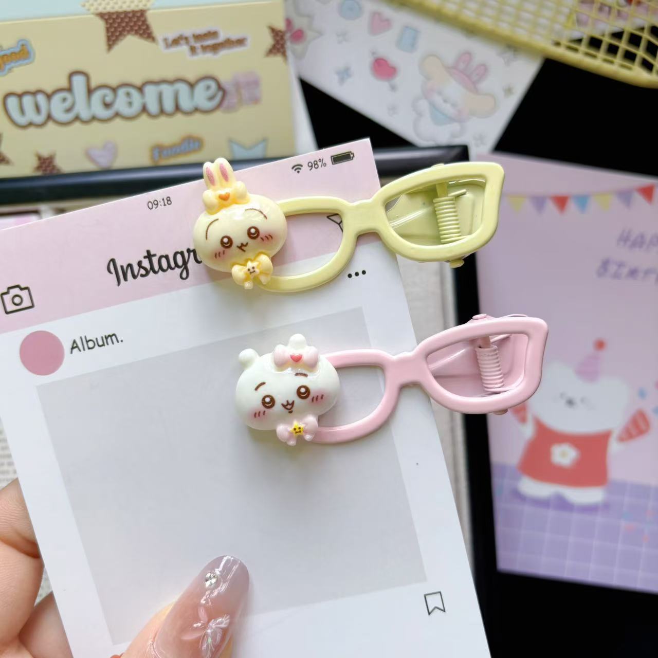 กิ๊บติดผมลายการ์ตูนน่ารัก Ji Y - Hair Bundles บทวิจารณ์และราคา