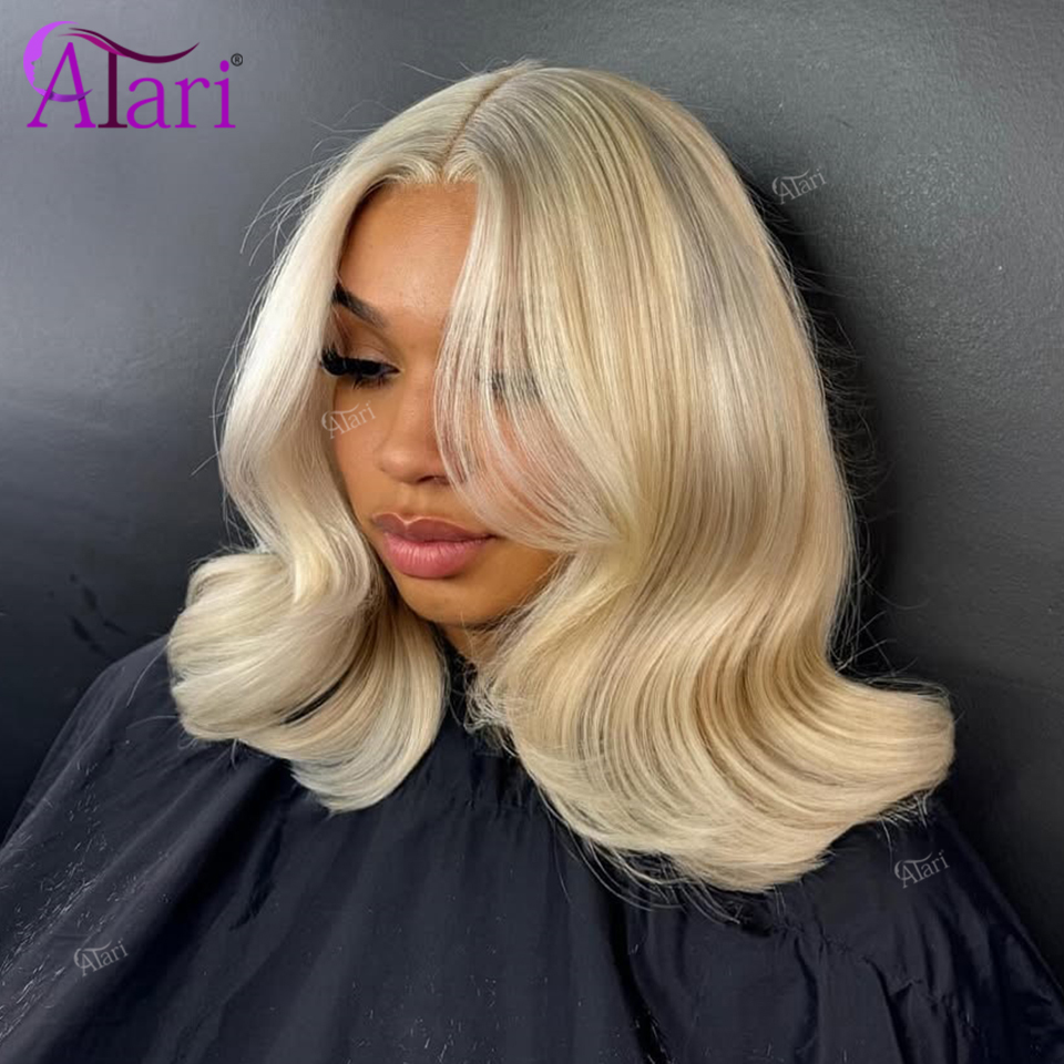 ความหนาแน่น 180 13x4 ลูกไม้ด้า - Pre Parted 13X4 Lace Front Bob Wig บทวิจารณ์และราคา