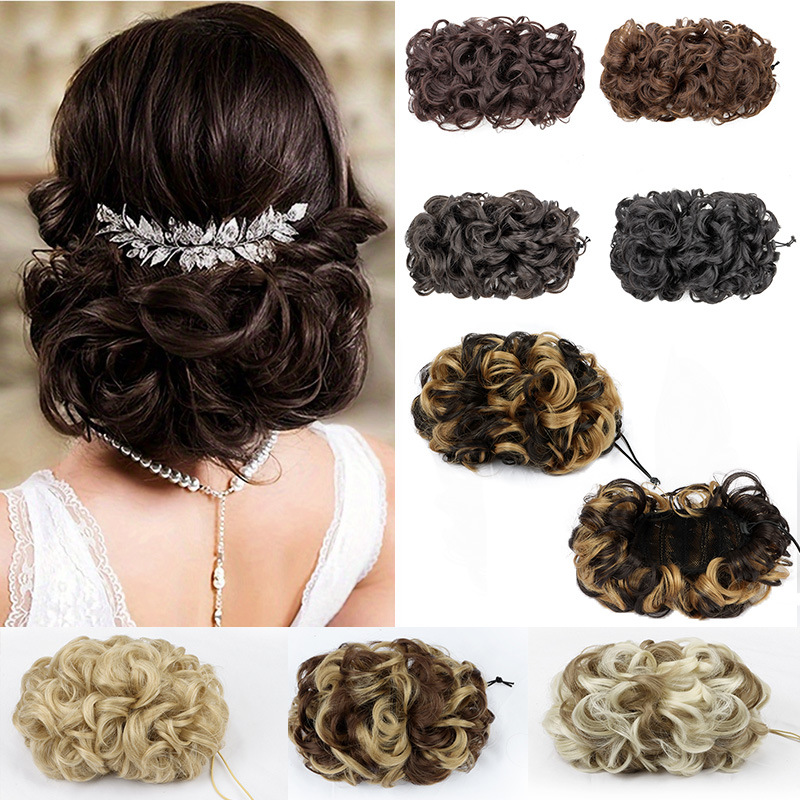 กิ๊บติดผมทรงบันสำหรับผู้หญิง เ - Claw Clip Messy Bun Hair Piece บทวิจารณ์และราคา