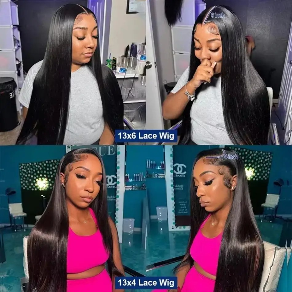 วิกผมตรงจากผมแท้ 40 นิ้ว ความห - Human Hair Wigs บทวิจารณ์และราคา