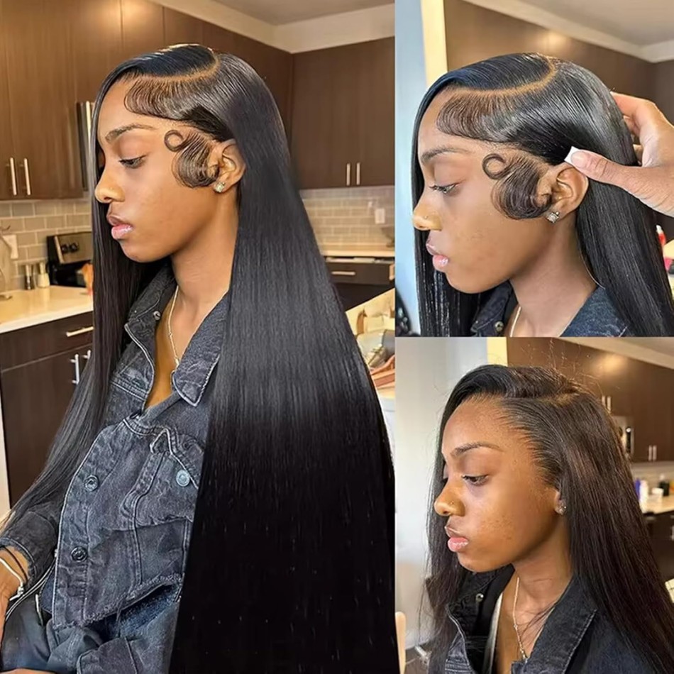 วิกผมตรงจากผมแท้ 40 นิ้ว ความห - Human Hair Wigs บทวิจารณ์และราคา