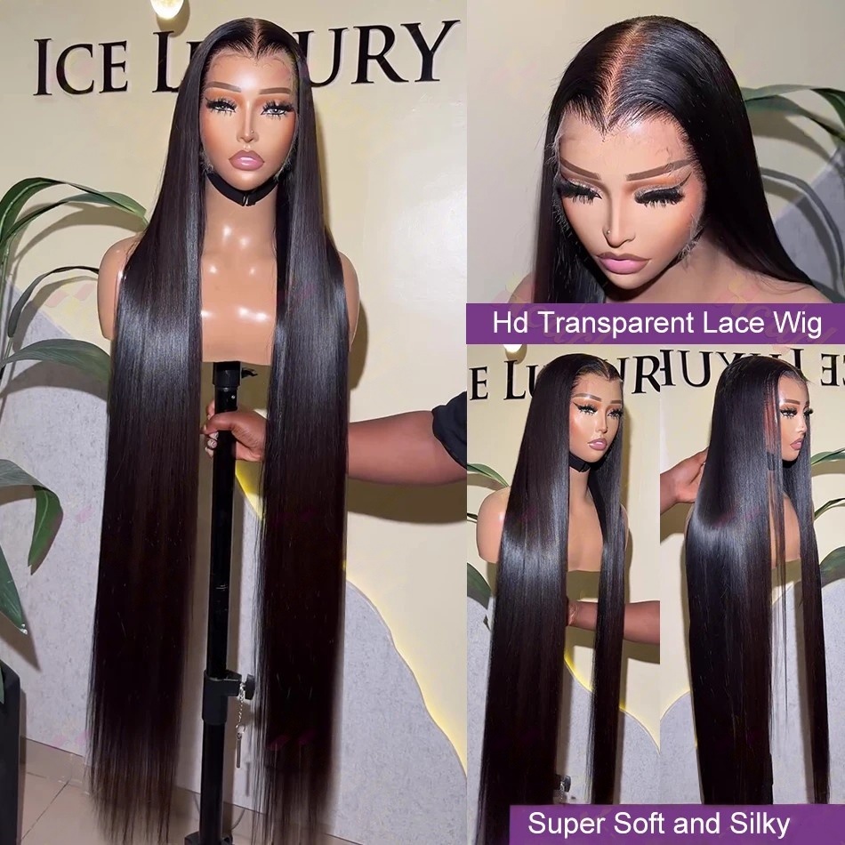 วิกผมตรงจากผมแท้ 40 นิ้ว ความห - Human Hair Wigs บทวิจารณ์และราคา