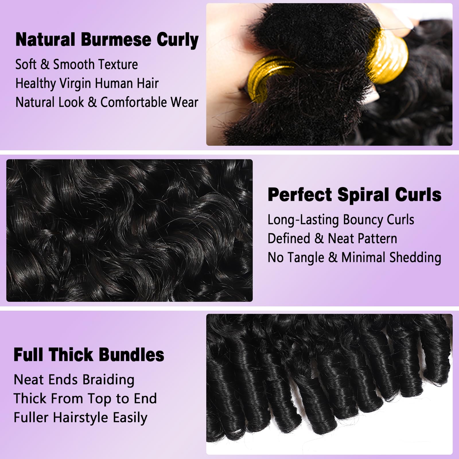 ผมถักเปียแบบโบโฮ 12A สำหรับถัก - Water Wave Bulk Human Hair For Braiding บทวิจารณ์และราคา