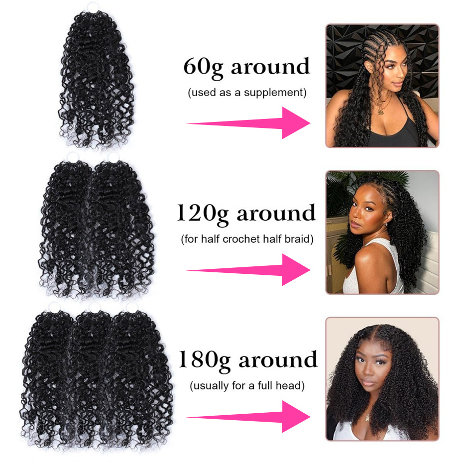 ผมแท้ 100% ลอนธรรมชาติแบบ Deep - Hair Bundles บทวิจารณ์และราคา