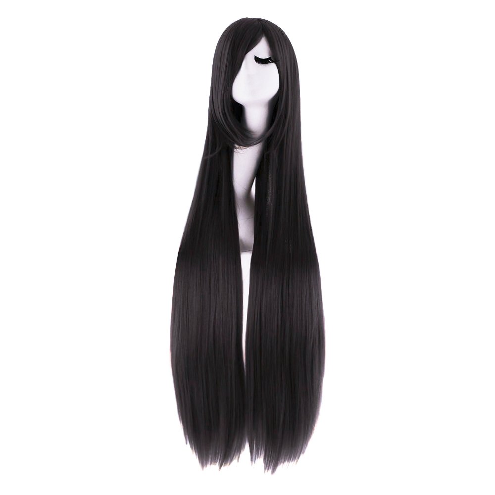 40 นิ้ว 100 ซม.ยาวตรงคอสเพลย์ว - Synthetic Braided Wigs For Black Women บทวิจารณ์และราคา