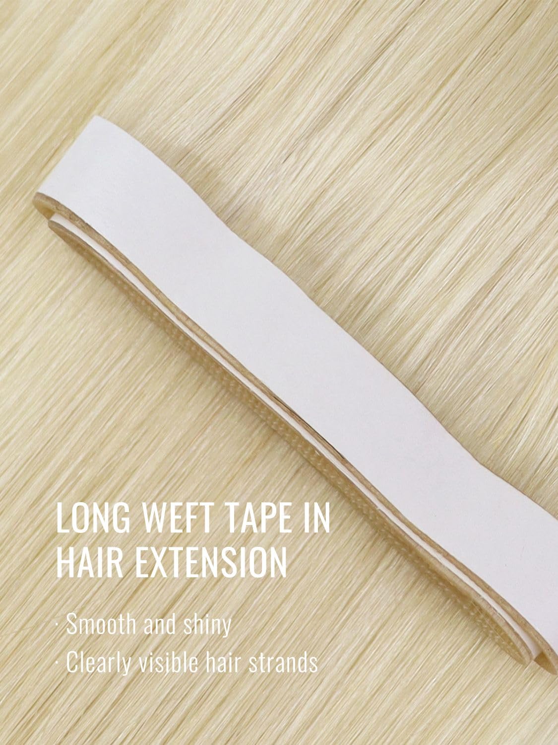 ผมต่อแบบเทป Moresoo Genius Wef - Invisible Tape In Extensions Real Hair บทวิจารณ์และราคา