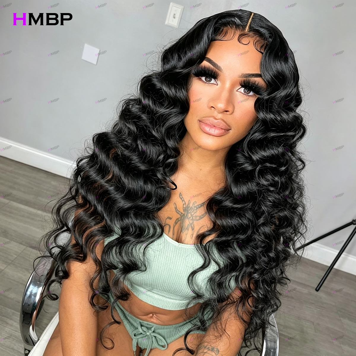 วิกผมแบบไม่ต้องใช้กาว  ไรผมธรร - Hd Lace Frontal Wig Human Hair Pre Plucked บทวิจารณ์และราคา