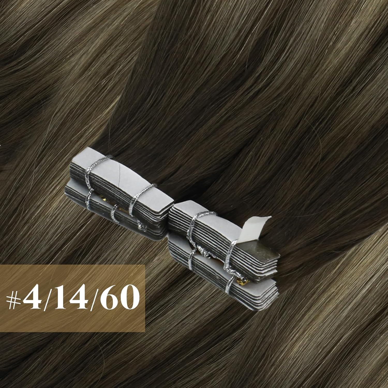 เทปต่อผม VeSunny ผมแท้ บัลลาเย - Invisible Tape In Extensions Real Hair บทวิจารณ์และราคา