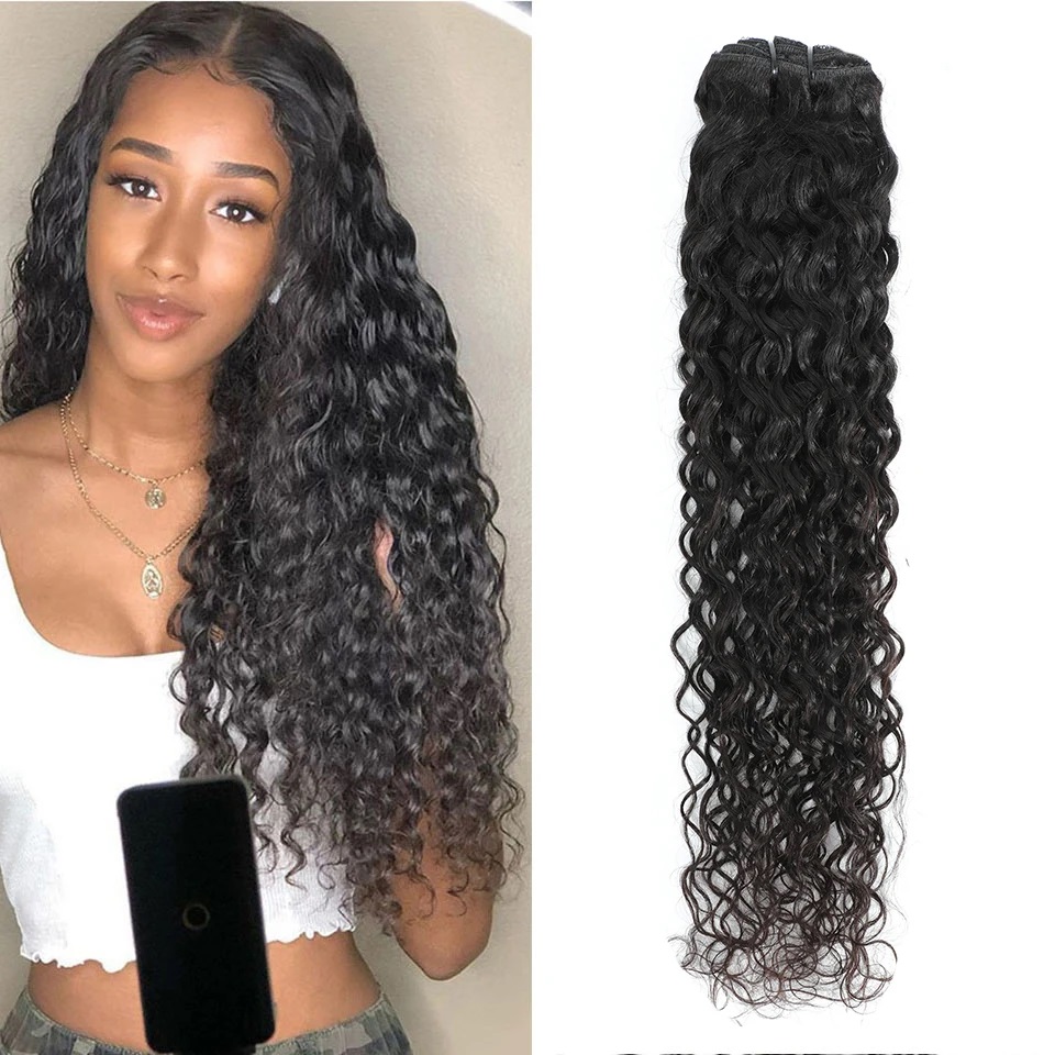 คลิปต่อผมลอนลึกแบบคลิปอิน ผมแท - Seamless Clip In Hair Extensions Human Hair บทวิจารณ์และราคา